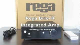 Rega BrioR Integrated Amplifier Unboxing and Review [upl. by Brandi]