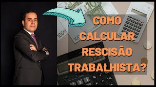 PJECALC CÃLCULO DA RESCISÃƒO TRABALHISTA NA PRÃTICA  SEM ENROLAÃ‡ÃƒO [upl. by Ogilvie937]