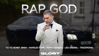 Rap God Visualizer Yo Yo Honey Singh  Handles Sahiban  GLORY  Bhushan Kumar [upl. by Elokcin]