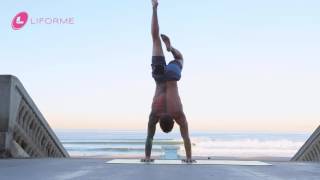 Amazing Yoga Asana on a Liforme Yoga Mat  Featuring Dylan Werner [upl. by Romona375]