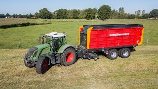 Loonbedrijf Kerkhofs nieuwe Schuitemaker Rapide 6600  Fendt 828  Claas 960 [upl. by Areic]