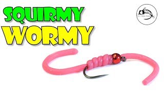 Tie a more DURABLE Squirmy Wormy  Squirmy Wormy  Fly Tying Tutorial [upl. by Maggie]