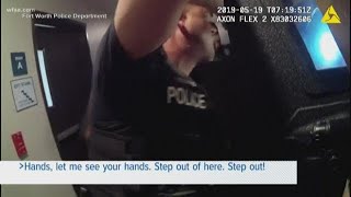 Fort Worth police release body cam video of moment officers rescue kidnapped girl in Michael Webb ca [upl. by Waddell]