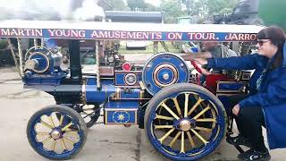 Barnard Castle Steam Fair 2023 at Streatlam Park traction engines [upl. by Velda501]