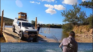 Crossing the Breede to fish an INSANE SPOT Fishing Here for the first time Exploring new water [upl. by Nodyl]