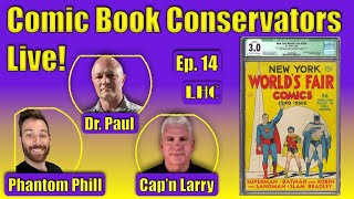 Comic Book Conservation Live Show Episode 14 [upl. by Syman]