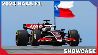 I drove the new 2024 Haas F1 car  Assetto Corsa [upl. by Assili]