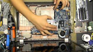 How to open and clean HP G72 [upl. by Yr677]