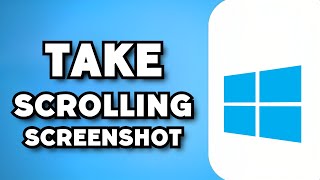 How To Take Scrolling Screenshot in Windows 10 2023 Guide [upl. by Hathaway]