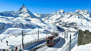 Cab Ride in World’s Most Beautiful Train Journey  Gornergrat Matterhorn Bahn Zermatt Switzerland [upl. by Zwiebel]