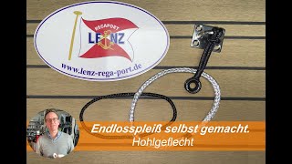 Dyneema Endlosspleiß mit LENZ RegaPort [upl. by Ariec]