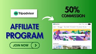 TripAdvisor Affiliate Program Tutorial For Beginners 2024 [upl. by Savage]