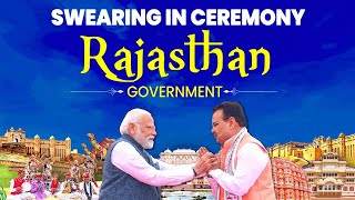 LIVE PM Narendra Modi attends swearing in ceremony of Rajasthan government [upl. by Gnuj56]