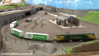 Miniature Worlds Wroxham British Railway OO layout [upl. by Jemmie982]