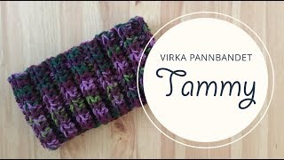 Virka pannbandet Tammy för nybörjare [upl. by Domonic]