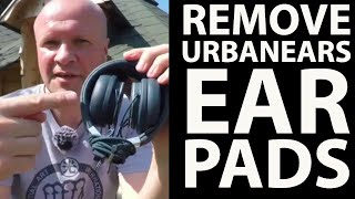 How to remove ear pads Urbanears Plattan 2 Headphones  to clean or replace [upl. by Wendye]