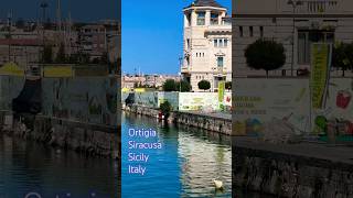 🇮🇹 ortigia siracusa g7italy g7 in sicily italy travellingwithoutmoving [upl. by Iz]