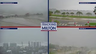 Florida live cameras before during Hurricane Milton [upl. by Atte57]