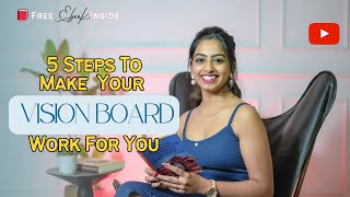 The EASIEST Way to Make a Vision Board for Manifesting 😮 🤩 [upl. by Jair]