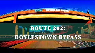 17 US202 The Doylestown Bypass to Lahaska NE [upl. by Palila111]