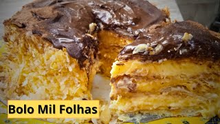 Bolo Mil Folhas Como Nunca Viu  Receita Fácil [upl. by Esilrahc]