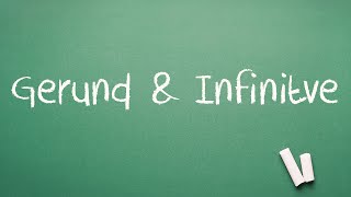 Gerund amp Infinitive │ English Grammar Lesson [upl. by Hux]