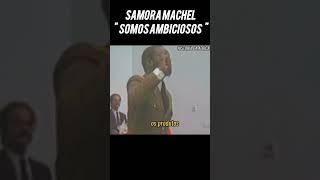 SAMORA MACHEL  SOMOS AMBICIOSOS  ValenteRT [upl. by Cybil]