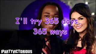 Leon Thomas ft Victoria Justice  365 Days  Lyrics Victorious cast [upl. by Michel]