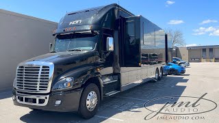 2020 Freightliner Renegade Ikon 45’ RV JML Audio of St Louis’ Professional Integration Series [upl. by Feldman]