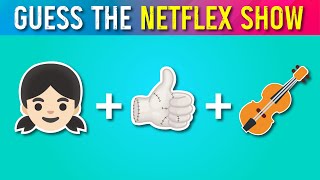 Guess the Netflix Show by the Emojis 📺✅ [upl. by Anoid]