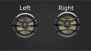 Stereo Left and Right Stereo Sound Test [upl. by Hplodnar713]