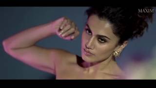 Taapsee Pannu Maxims October Cover Girl [upl. by Seebeck]