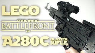 Star Wars Battlefront LEGO A280C Blaster Rifle A295 [upl. by Adile]