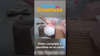 Mancuernas pesas de cemento mancuernas fitness diy manualidades craft fitnessmotivation [upl. by Nhtanhoj]