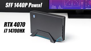 This New Console Sized RTX 4070 Mini Gaming PC Is So FAST HandsOn First Look [upl. by Laurentium]