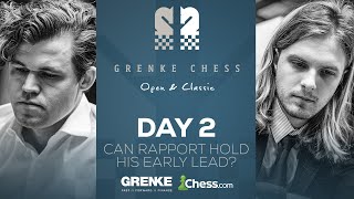 Can Rapport Hold Early Lead As Magnus MVL Ding Vincent Chase GRENKE Chess Classic 2024 Rds 34 [upl. by Frederica]