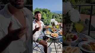 Colazione da sogno vista mare e borgo di Cefalù villatichecefalu [upl. by Klos]