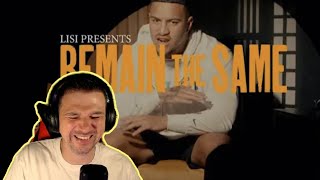 Lisi  Remain The Same Official Music Video  UK Reaction [upl. by Aissilem]