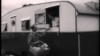 Pathe news Herne Bay Reculver caravans [upl. by Winne347]