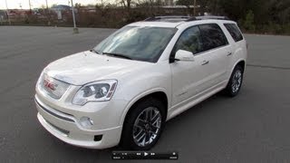 2012 GMC Acadia Denali Start Up Exhaust and In Depth Review [upl. by Telford]