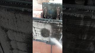 window type aircon cleaning [upl. by Echo95]