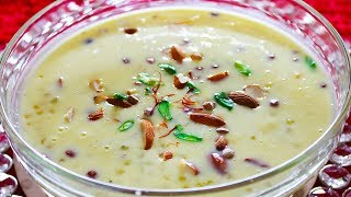 Sabudana Kheer Recipe  Traditional Indian Dessert Recipe  Special Fasting Recipes [upl. by Laszlo196]