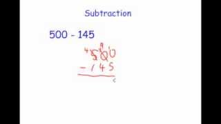 Subtraction  Corbettmaths [upl. by Inness]