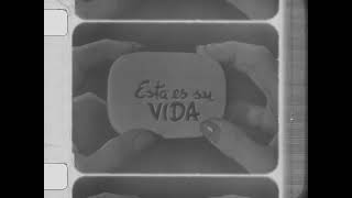 Salida programa quotEsta es su Vidaquot  Telesistema Mexicano  1956 [upl. by Mead]