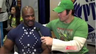 Mike OHearn interview Ronnie Coleman at LA Fitness Expo [upl. by Marcos]