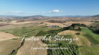 Teatro del Silenzio a Lajatico dal giorno alla notte in un minutoDji Mavic 3  Wayponit 4K [upl. by Atinele]