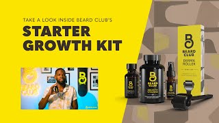 How to Grow a Better Beard  Unboxing Beard Clubs Starter Growth Kit [upl. by Yslek]