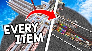 Building My PERFECT 120 SORTING SYSTEM Base in Minecraft Survival [upl. by Lechner638]