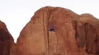 Base Jumping Accident in Moab on 101813 [upl. by Assirrak129]