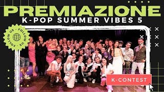 PREMIAZIONE KPOP SUMMER VIBES 5 Italy [upl. by Otir]